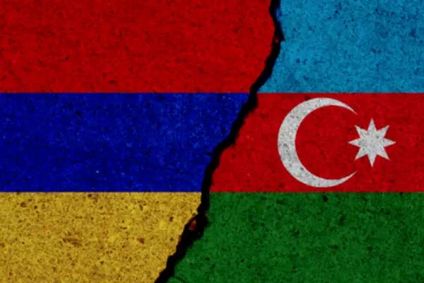 Azerbaijan-Armenia flags
